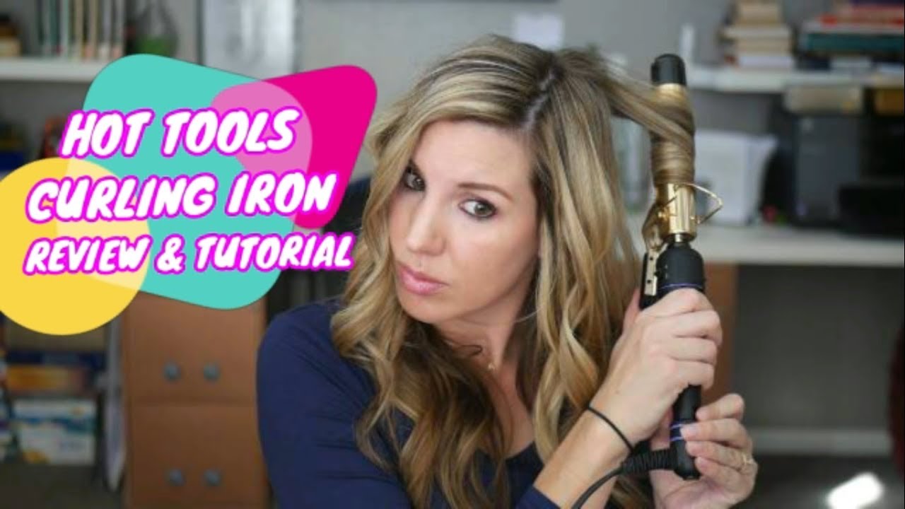 hot tools curling iron review