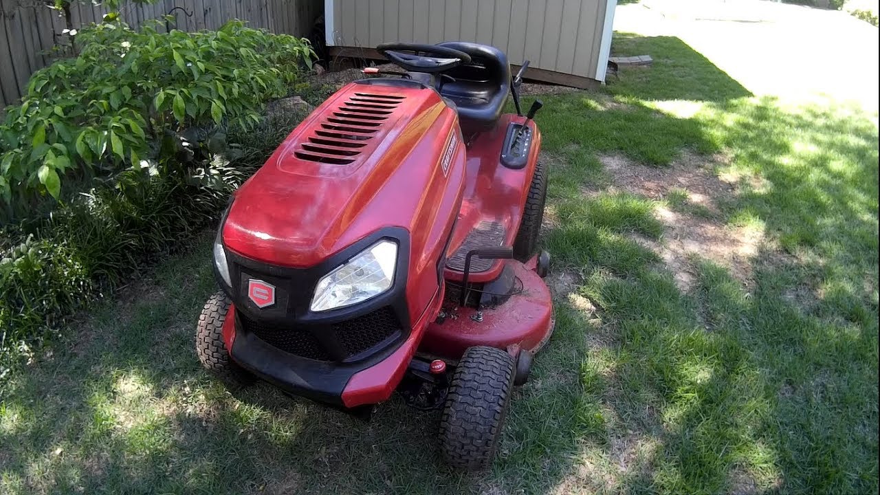 craftsman 30 inch riding mower review