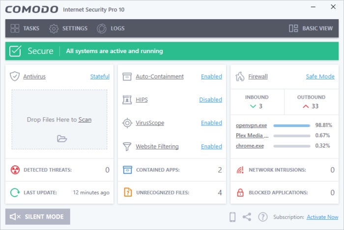 comodo internet security pro review