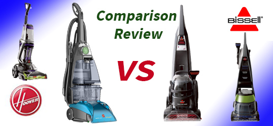 carpet cleaner reviews bissell vs hoover