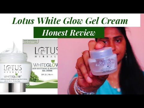 lotus white glow night cream review