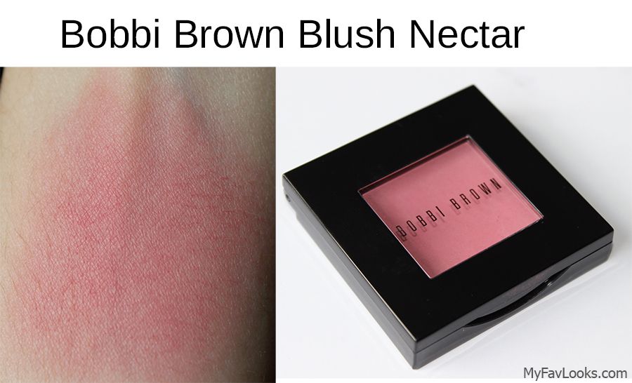 bobbi brown nectar blush review