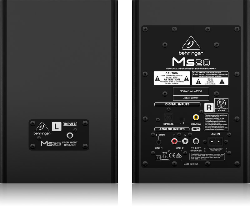 behringer ms20 digital monitor speakers review