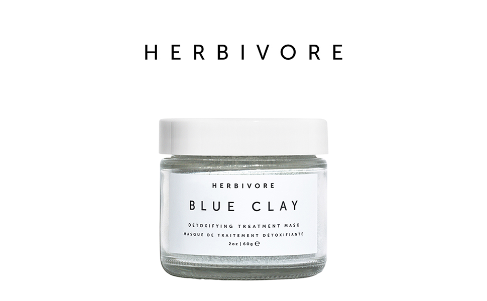 herbivore botanicals blue clay spot treatment mask review