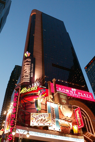 crowne plaza hotel times square reviews