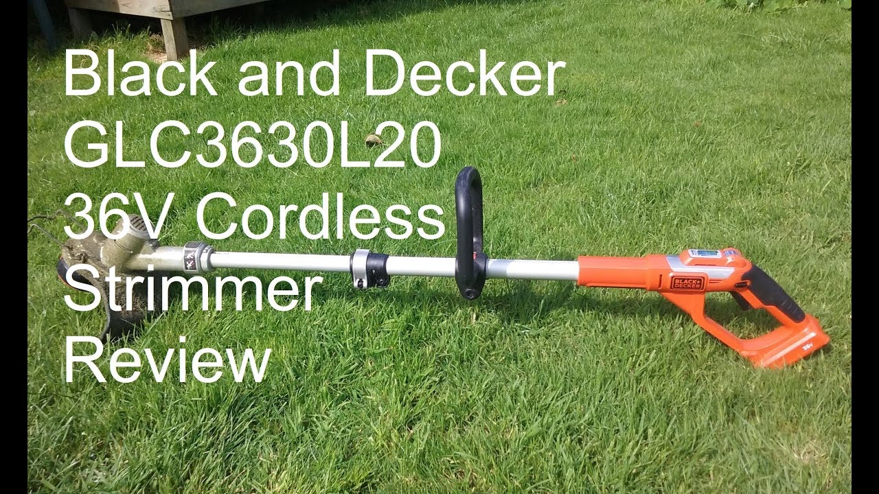 black and decker cordless strimmer review