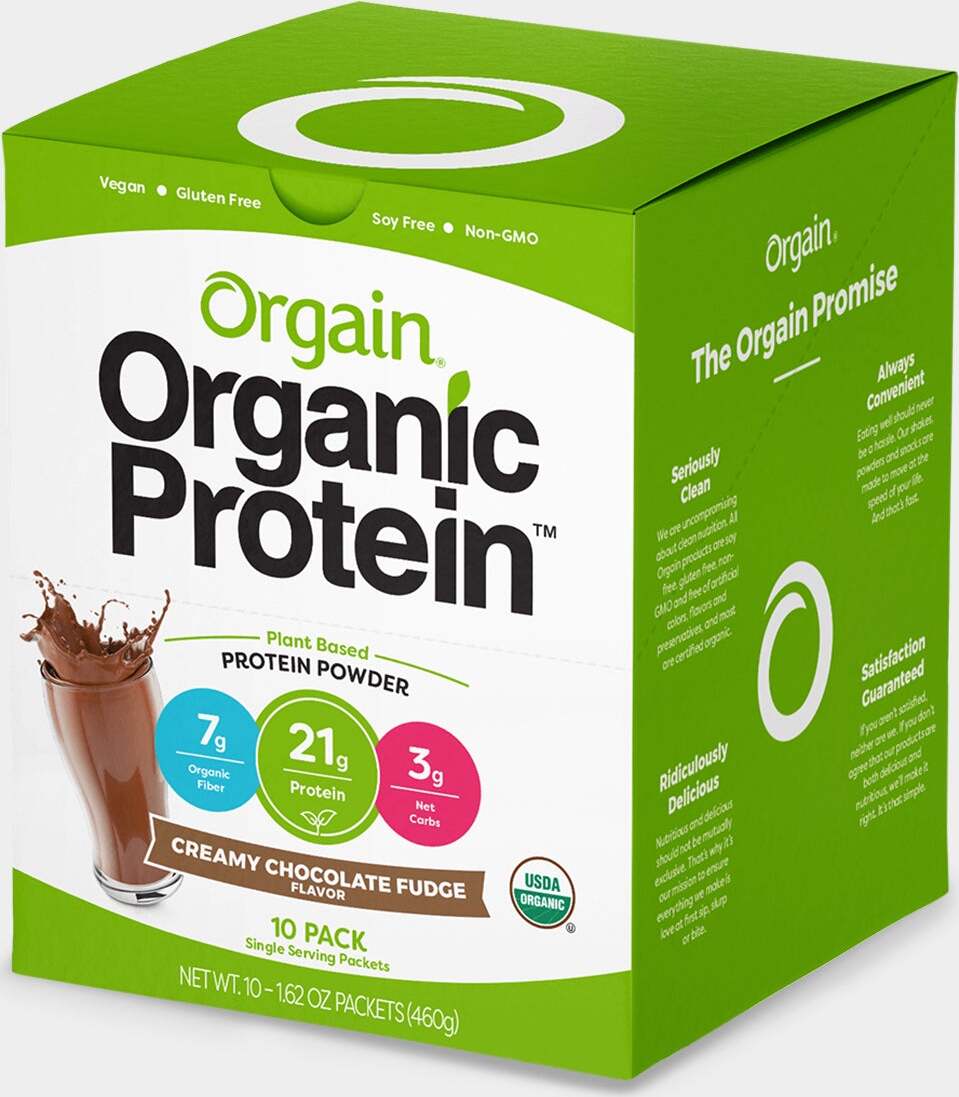 orgain organic protein powder review