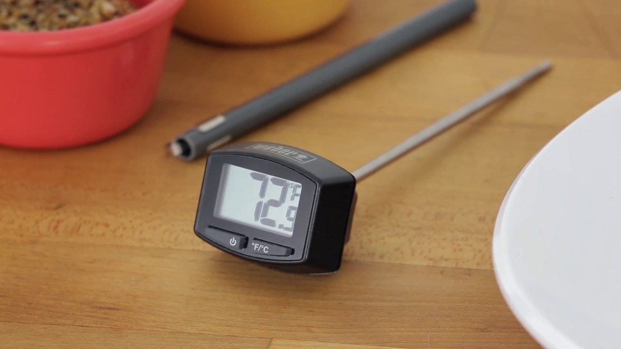 weber instant read thermometer review