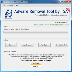 adware removal tool tsa review