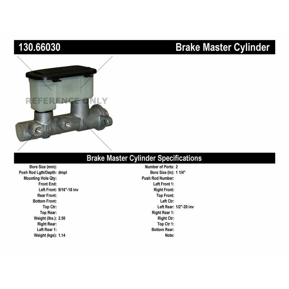 centric brake master cylinder review