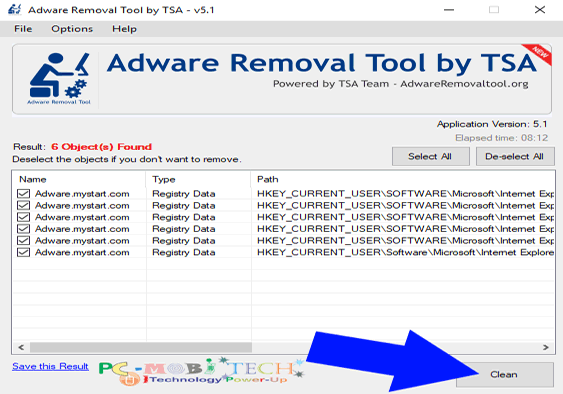 adware removal tool tsa review