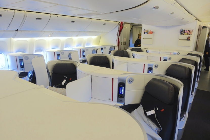 air france boeing 777 300er business class review