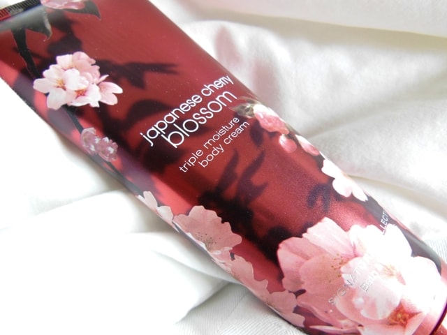 bath and body works cherry blossom lotion review