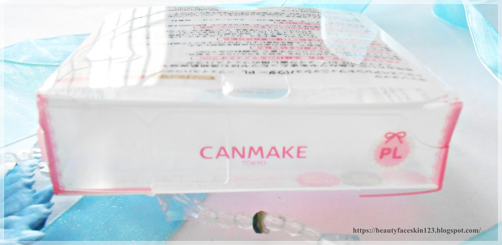 canmake transparent finish powder review