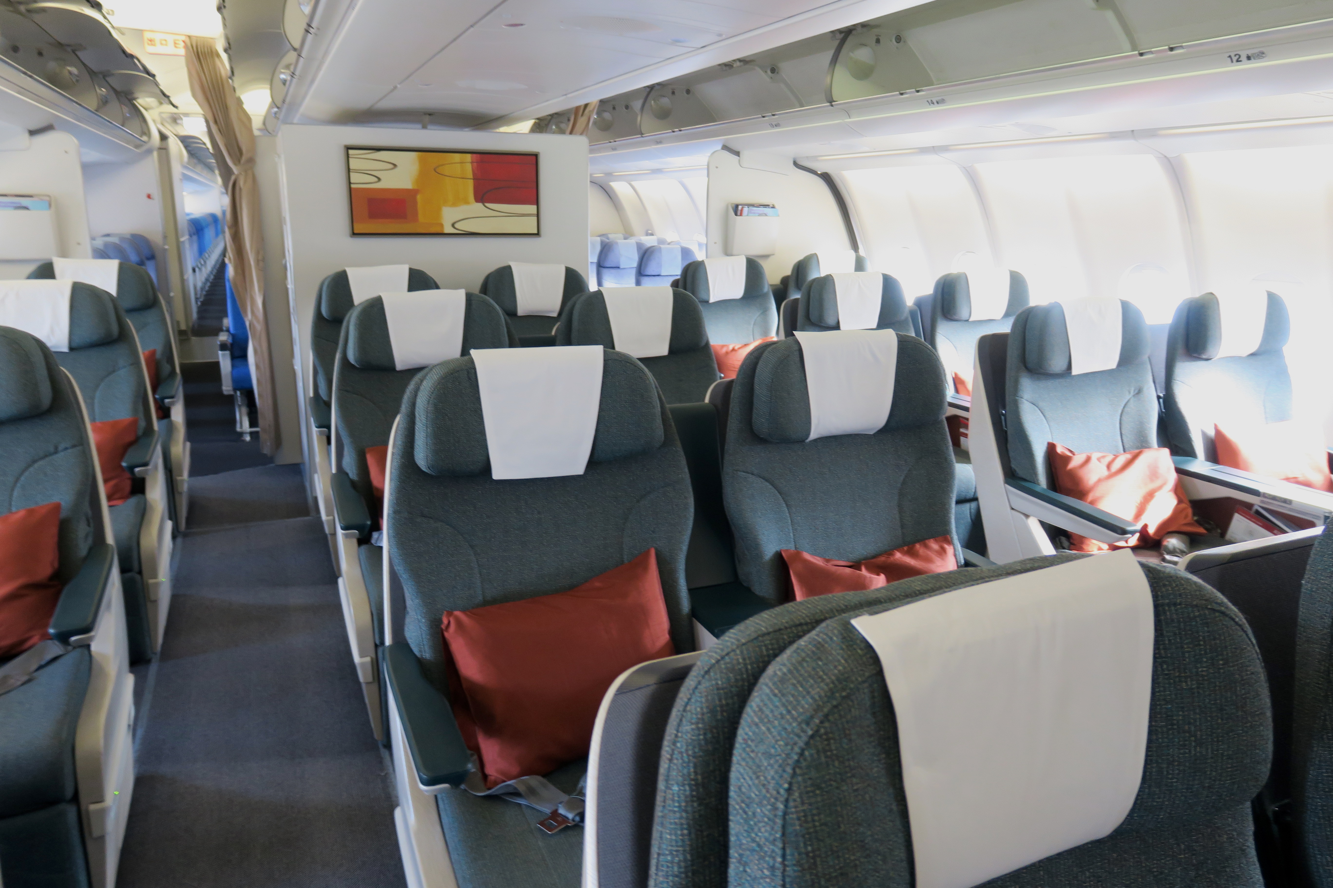 cathay pacific a330 300 business class review