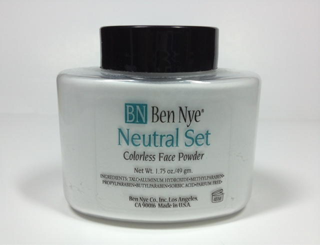 ben nye neutral set colorless powder review