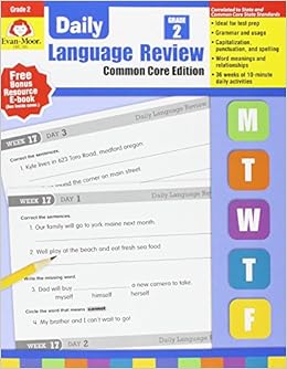 daily language review grade 2 pdf