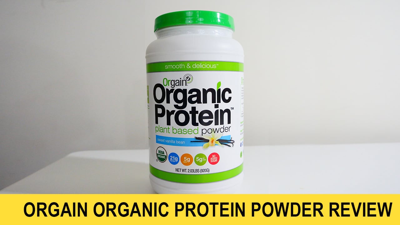 orgain organic protein powder review