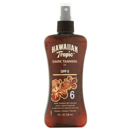 hawaiian tropic dark tanning oil review