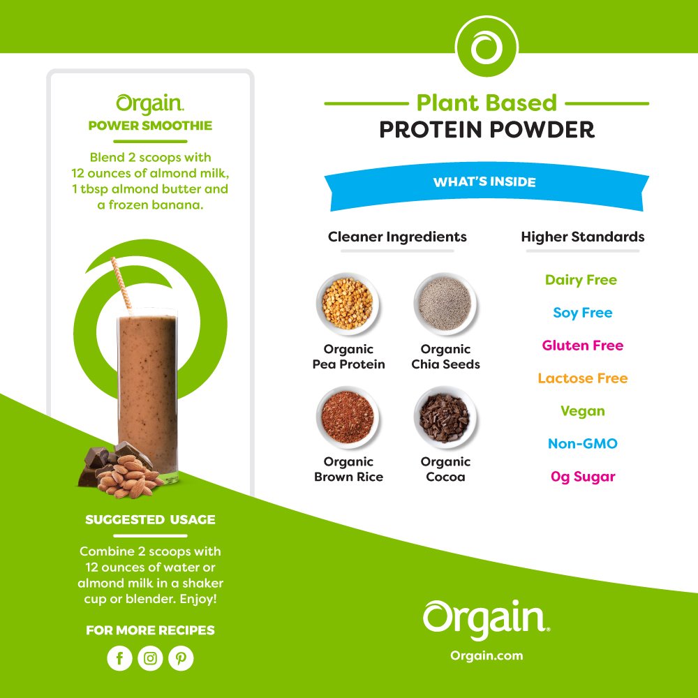 orgain organic protein powder review